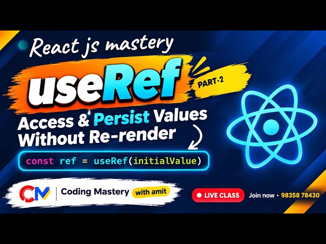 What is useRef in React.js| useRef in React | What is useRef in React JS |React JS Tutorial part -2