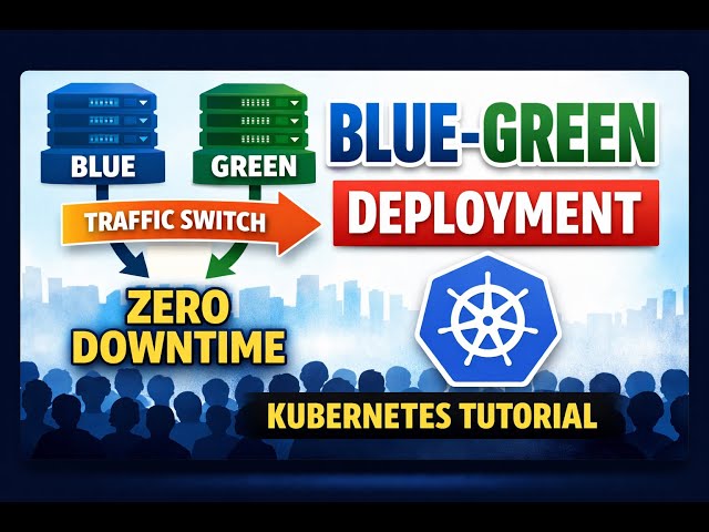 Blue-Green Deployment Strategy #kubernetes #devops #bluegreendeployment #zerodowntime #k8s