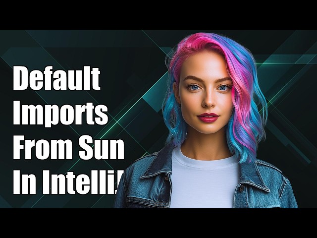Default imports from sun instead of java package in intelliJ