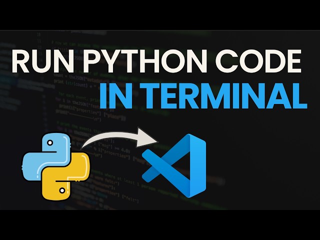 How to Run Python Code in VS Code Terminal | Beginner Tutorial