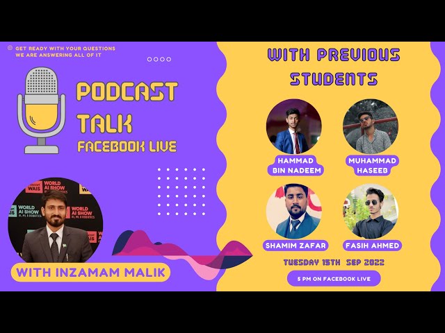 Ai chatbot and voice app development course - podcast with previous students