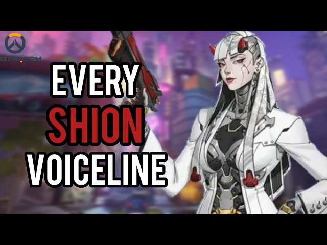 Every Shion Voiceline - Overwatch