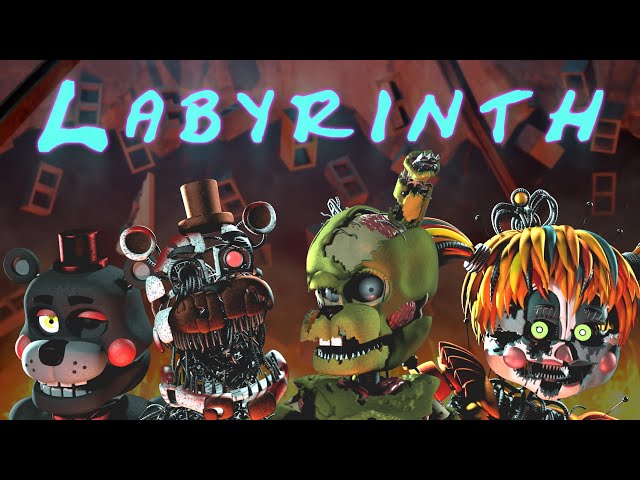 FNaF-SFM | Labyrinth By CG5 {REMASTERED}