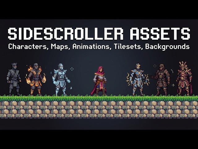 How to Make a Full Side-Scroller Asset Pack with PixelLab