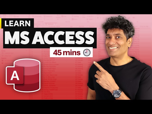 Learn MS Access and Build your First Database Today