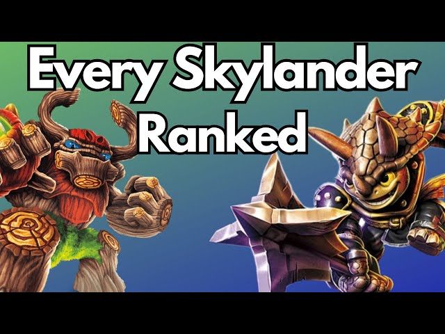 Ranking All 167 Skylanders From Worst to Best!