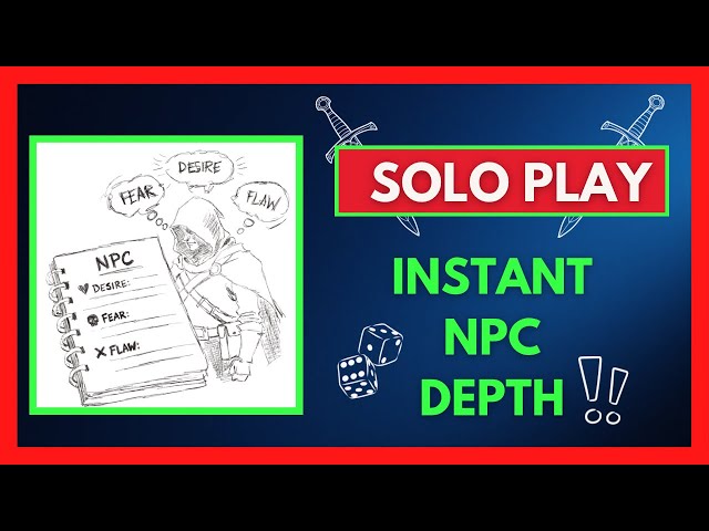 One Weird Trick for NPC Depth That Actually Works