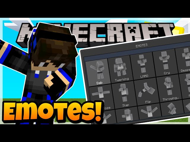 How to Get FREE EMOTES in Minecraft! - Emotes Addon [Bedrock/MCPE]