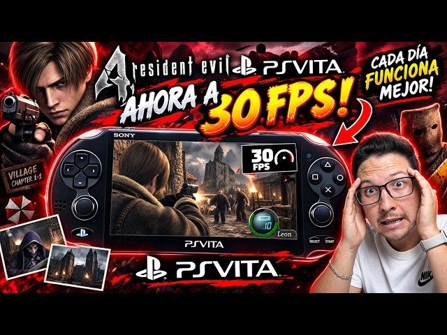 Resident Evil 4 on PS VITA now hits 30 FPS!