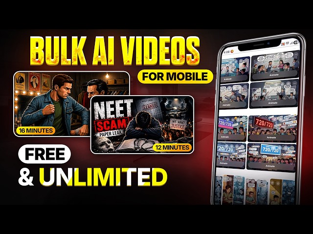 I Generated 100 AI Videos With This Free AI in Minutes | Crime Documentary AI Videos