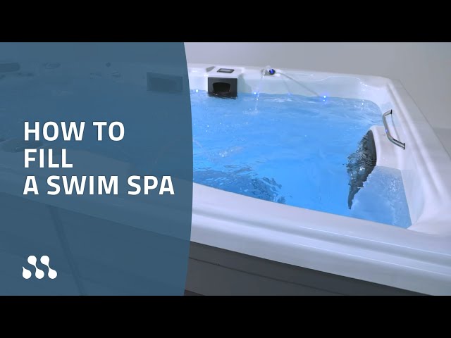 Swim Spa Start up - How to Fill a Swim Spa