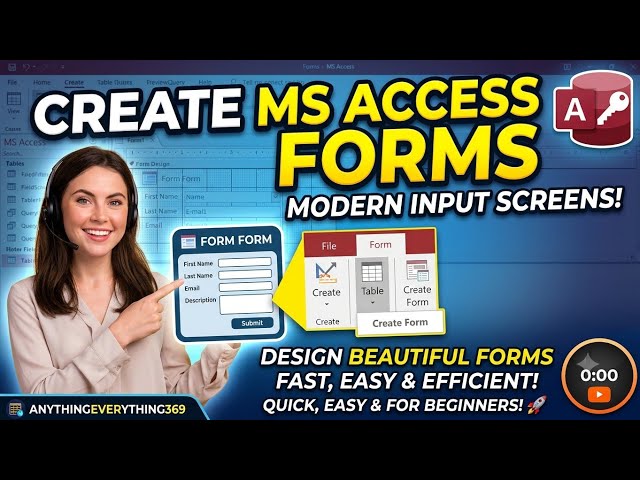 Access Part 3 - Create Forms