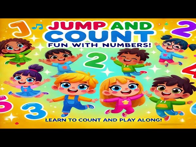 Jump&Count:Fun with Numbers!|kids songs poems stories|@kidspoemkorner #KidsActivities#KidsLearning
