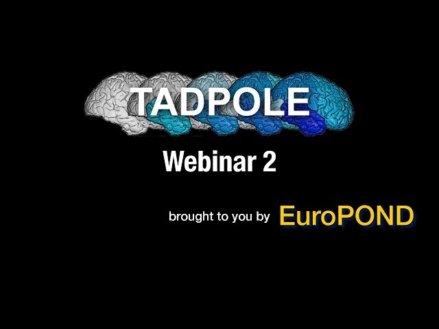 TADPOLE Challenge 2017 – Webinar 2: "Updates"