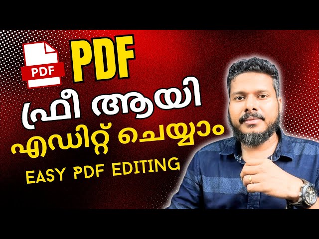 FREE PDF Editor Without Watermark Limitations!