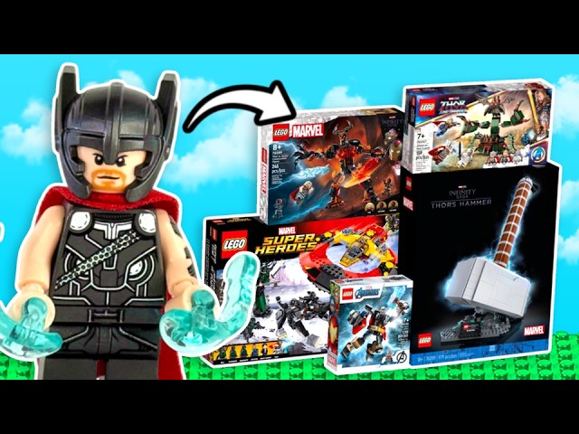 I Built Every LEGO THOR Set Ever Made…
