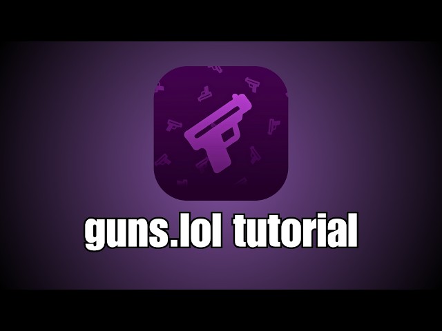 How to Create your Guns.lol Page (Full Tutorial)
