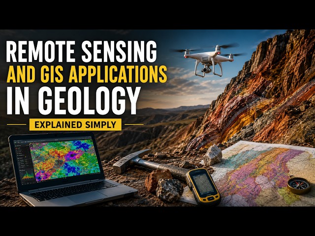 Remote Sensing and GIS in Geology | Explained Simply