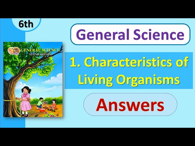 Class 6 Science Chapter 1 Characteristics of Living Organisms | Question Answers | Maharashtra Board