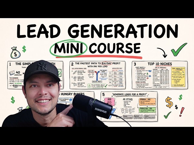The Lead Generation Business That Prints $30K/Month (Full Course)