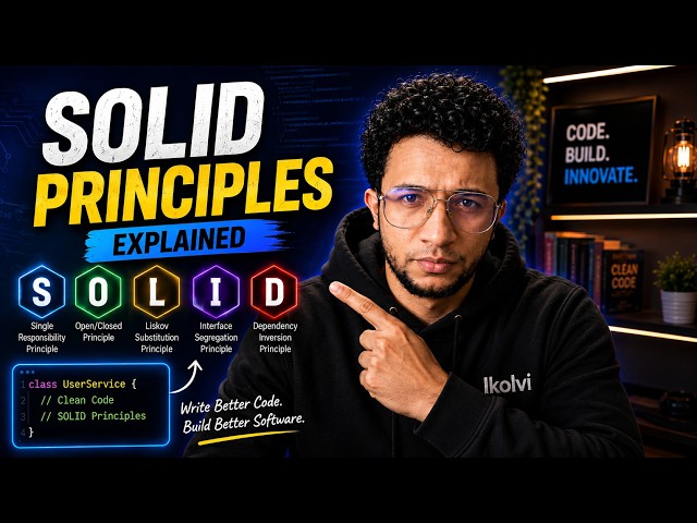 Clean Code Secrets: SOLID Principles Explained Simply 🔥