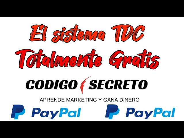 💰Codigo Secreto | Sistema TDC totalmente Gratis | Genera ingresos YA!!