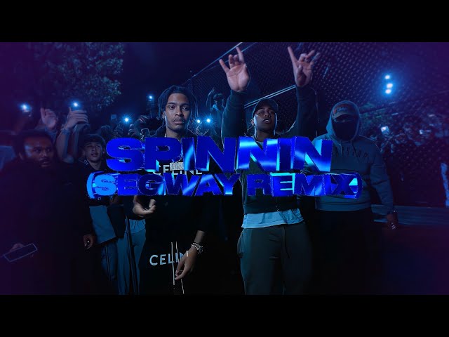 ONEFOUR & Nemzzz - SPINNIN (Segway Remix) (Official Visualiser)