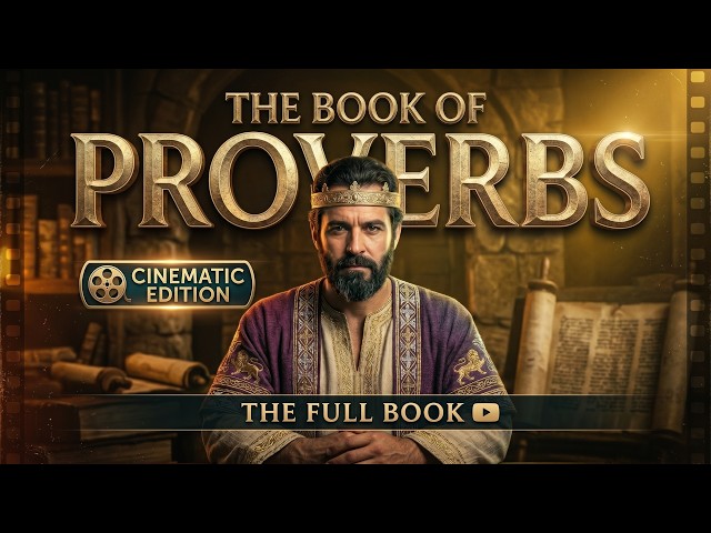 The Book of PROVERBS (1 to 31) — Full Audio Bible with Text (Cinematic Edition)