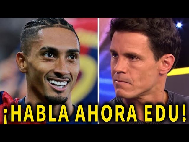 EDU AGUIRRE SE BURLA DE RAPHINHA Y QUEDA HUMILLADO TRAS SU HAT TRICK CONTRA EL RACING