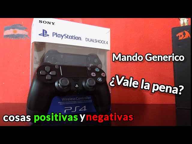 Mando de ps4 genérico,cosas Buenas y Malas