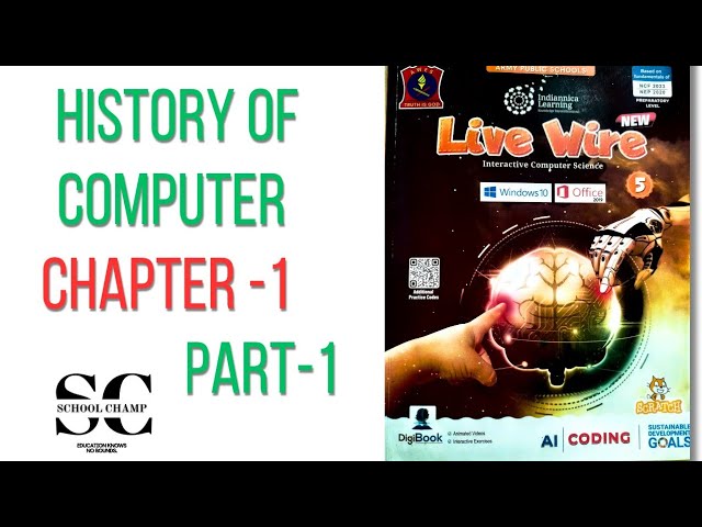 Computer chapter 1 history of computer class 5 aps/part -1/computer class 5 aps/chapter 1 computer