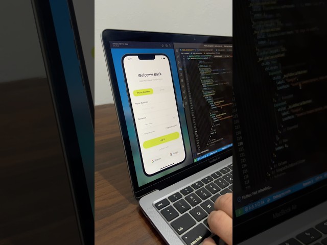 Flutter Login UI 💙