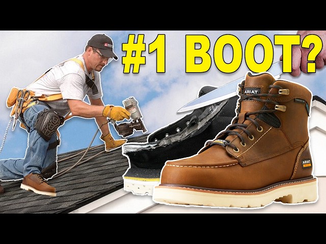 (3 reasons) Why is this Ariats #1 work boot?