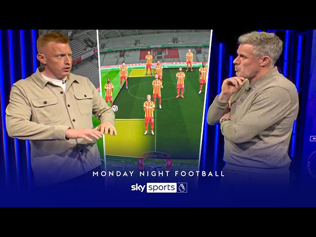 Will Still's incredibly fascinating tactical insight with Jamie Carragher on Monday Night Football