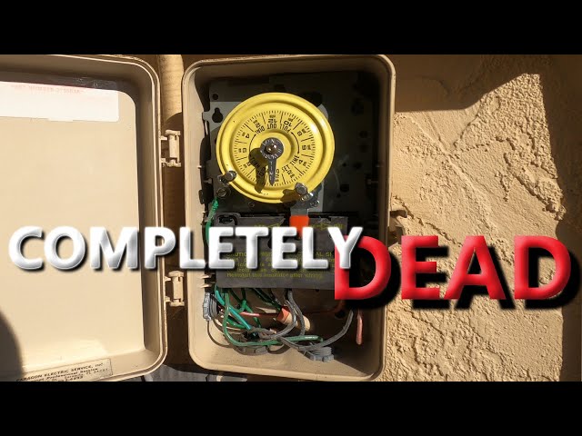 How To Fix A Pool Timer That Does Not Work, Here Is How I Fixed Mine.