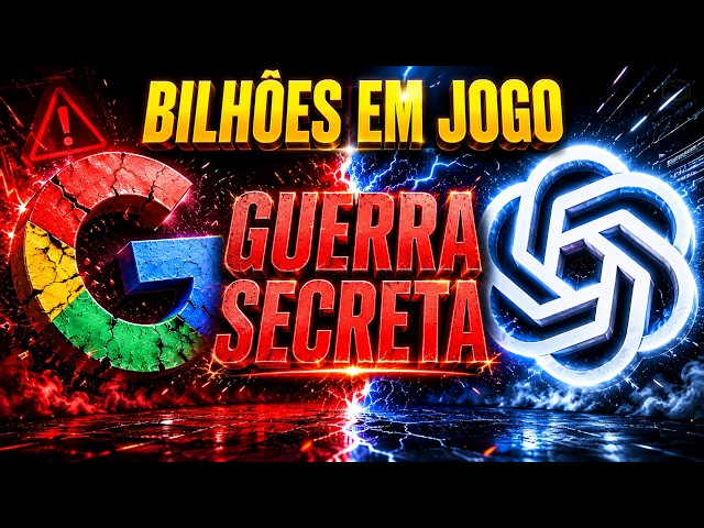 A Guerra Bilionária entre Google e OpenAI que Eles Querem Esconder