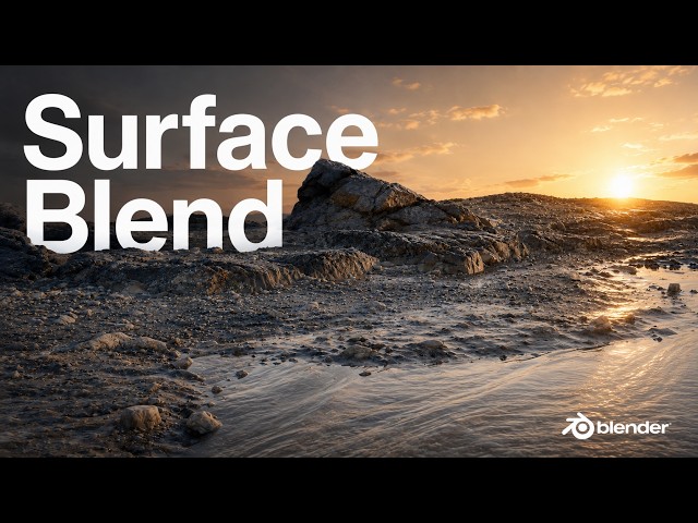 FREE Blender Addon: Blend Any Material Into Your Landscape