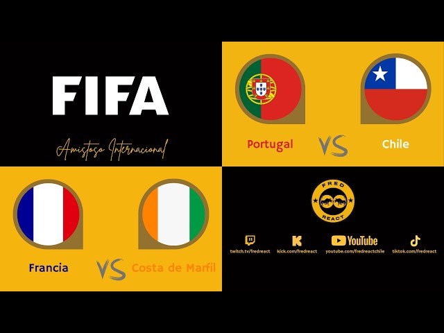 JORNADA DOBLE | REACCIONES | PORTUGAL vs CHILE | FRANCIA vs COSTA DE MARFIL