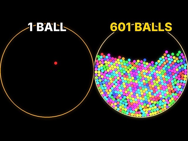 The Most Satisfying 2D Physics Simulations | 14 Hypnotic Physics Simulations in 1 video 4K