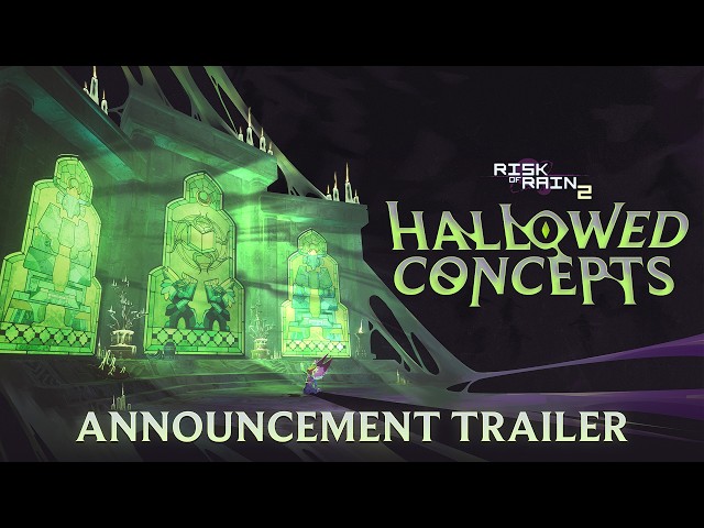 Risk of Rain 2: Hallowed Concepts – Announcement Trailer