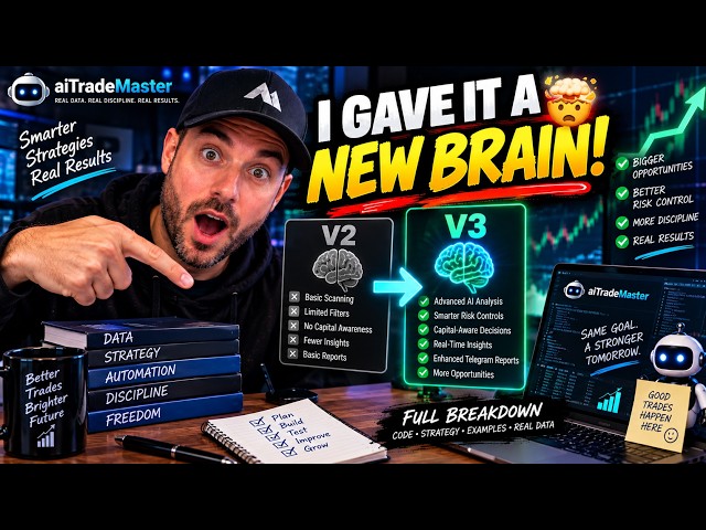 I Let AI Rebuild My Trading Bot… This Is What Happened 🤯