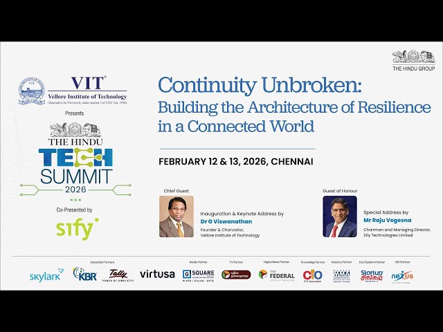 The Hindu Tech Summit 2026 - Day 01