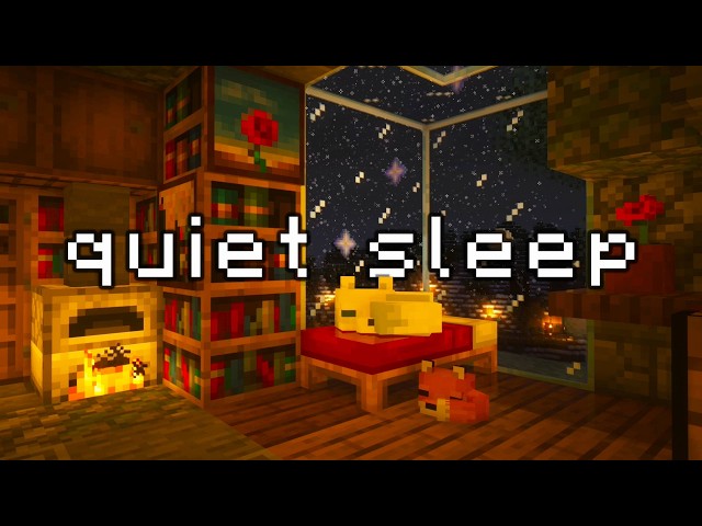 finally, a place to rest... (minecraft music, furnace & wind)