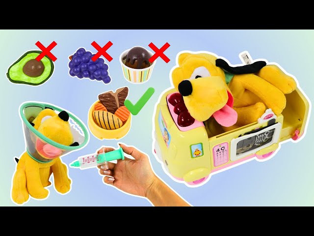 Disney Pluto Has an Emergency & Visits the Toy Doctor!