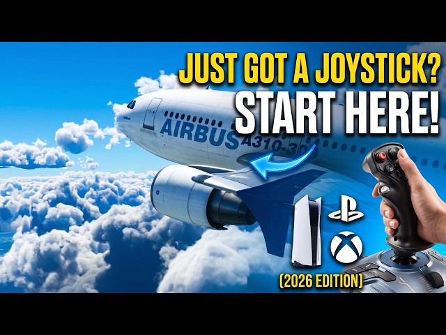Just Got a Joystick? Start With THESE Flight Sims (PS5 & Xbox 2026)