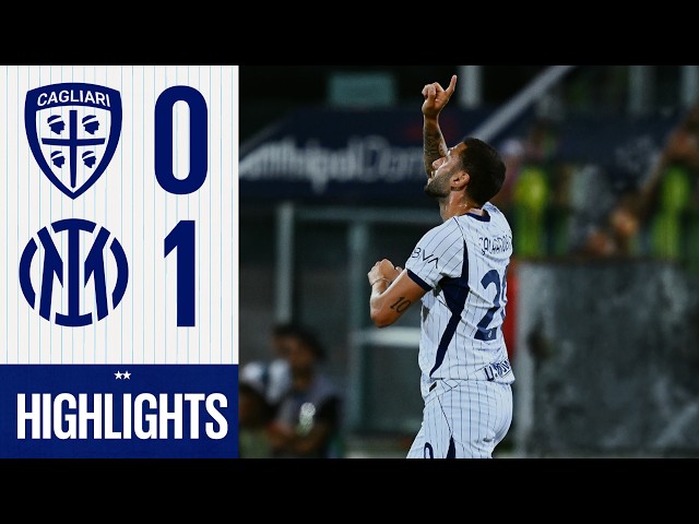 ÇALHANOĞLU’S GOAL SECURES 3️⃣ POINTS | CAGLIARI 0-1 INTER | HIGHLIGHTS 🖤💙