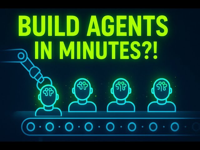 Can You Really Build an AI Agent in Minutes?