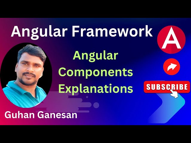 🎯 Angular Components | Angular Framework | Full Stack Development Course | Bootstrap | Rest API
