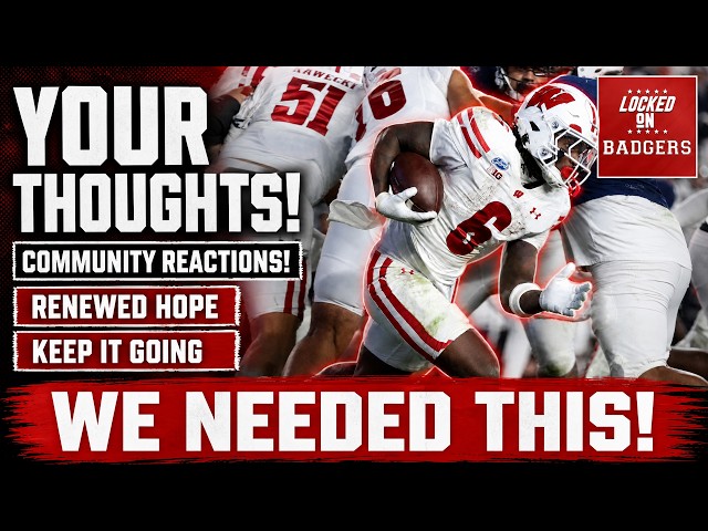 GUNSLINGER: Wisconsin Badgers, Colton Joseph SHOCK Penn State and Community REACTS to WIN