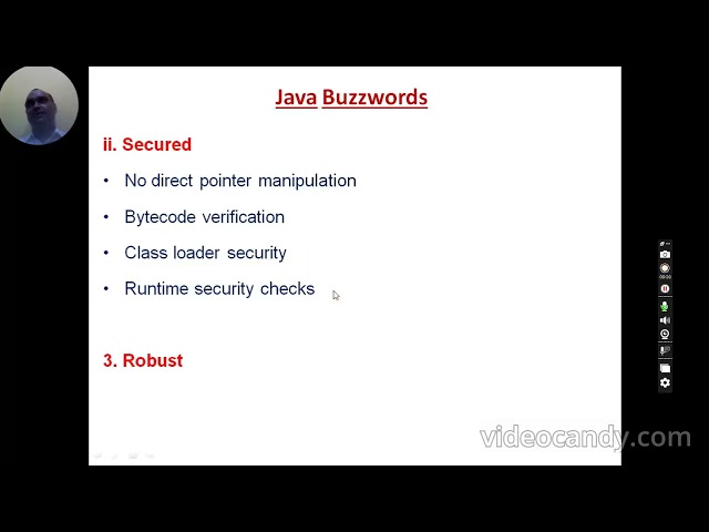 Session-III - Java Buzzwords - (MV)